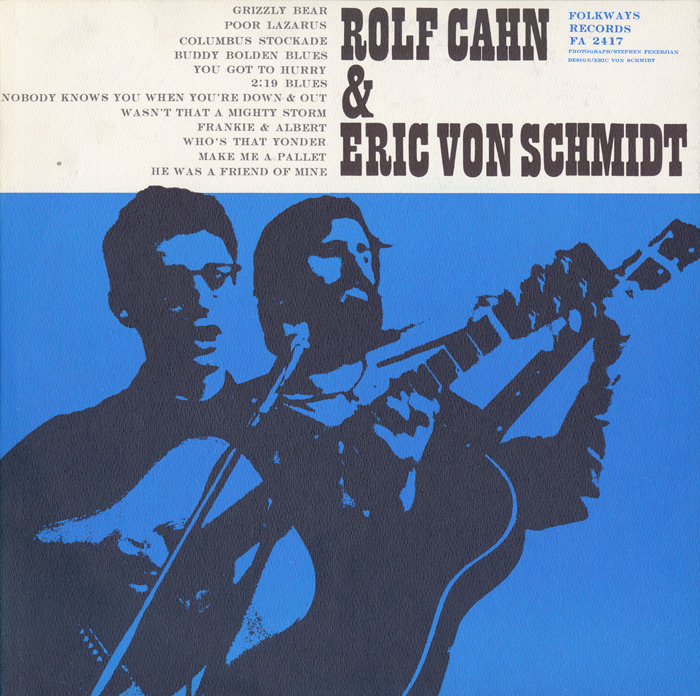 Rolf Cahn and Eric Von Schmidt, Folkways Records release from 1961