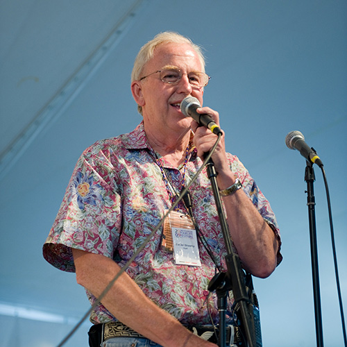 Smithsonian Folkways curator and director Dan Sheehy at the 2009 Smithsonian Folklife Festival. Photo by Walter Larrimore.
